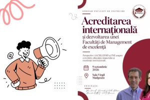 Banner seminar acreditare internațională 9 octombrie 2026